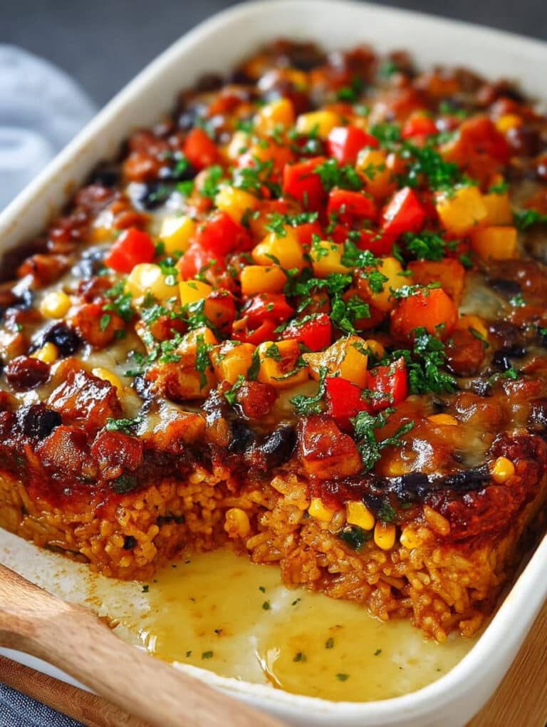 Mexikanischer Reis aus dem Ofen: Einfach, schnell & aromatisch – Dein neues Lieblingsrezept!