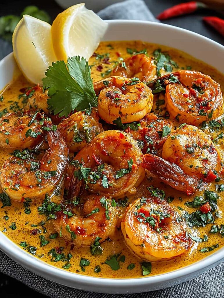 Cremige Garnelen in Kokos-Curry-Sauce: Blitzschnell, exotisch & lecker!
