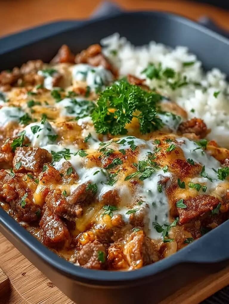 Schnelles Gyrosgeschnetzeltes in Schmandsoße: Cremiges Hähnchen mit Reis & Geheimtipps