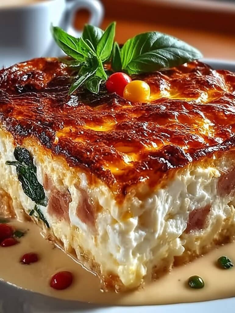 Hüttenkäse-Ei-Auflauf: Schnelles, gesundes & einfaches Rezept für jeden Tag