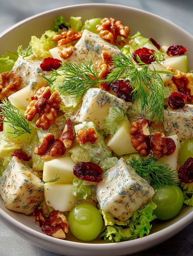 Erfrischender Waldorf-Salat: Das perfekte Rezept für jeden Anlass!