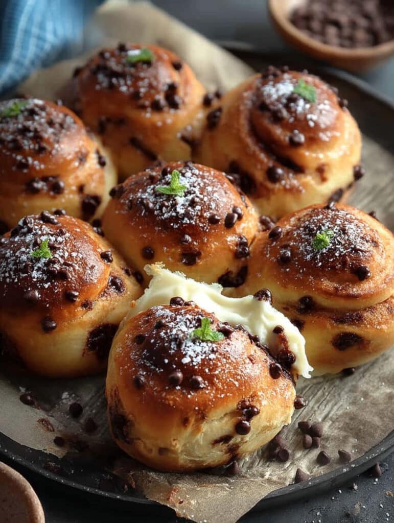 Proteinreiche Schoko-Brötchen: Schneller Snack für Energie & Genuss