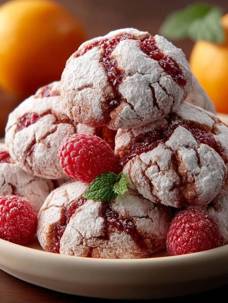 Himbeer-Crinkle-Kekse: Blitzschnell und unwiderstehlich lecker backen | Rezept