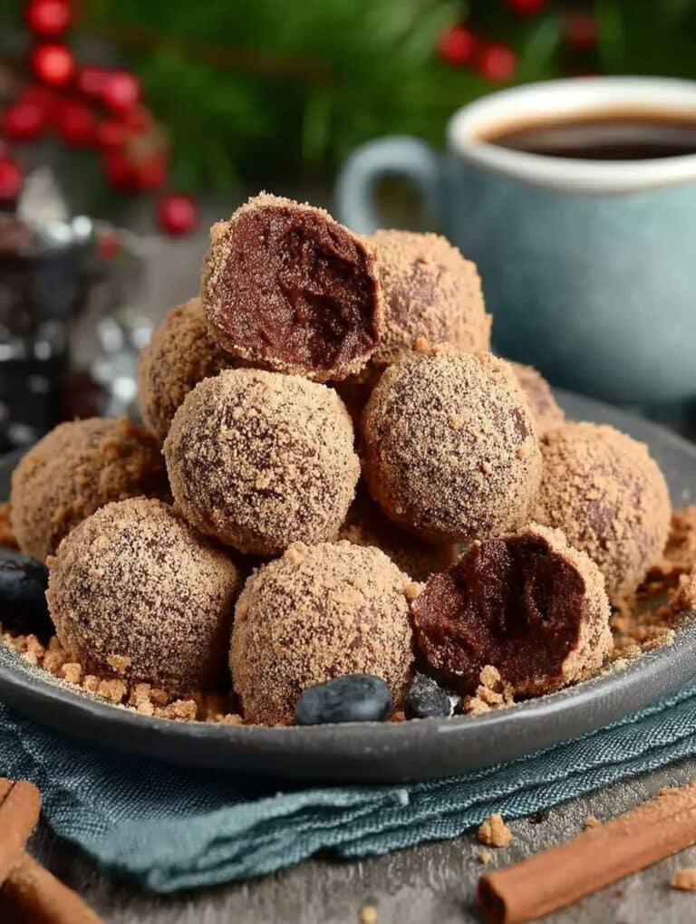 Spekulatius Nutella Kugeln: Blitzschnelle Weihnachtsbällchen für Naschkatzen