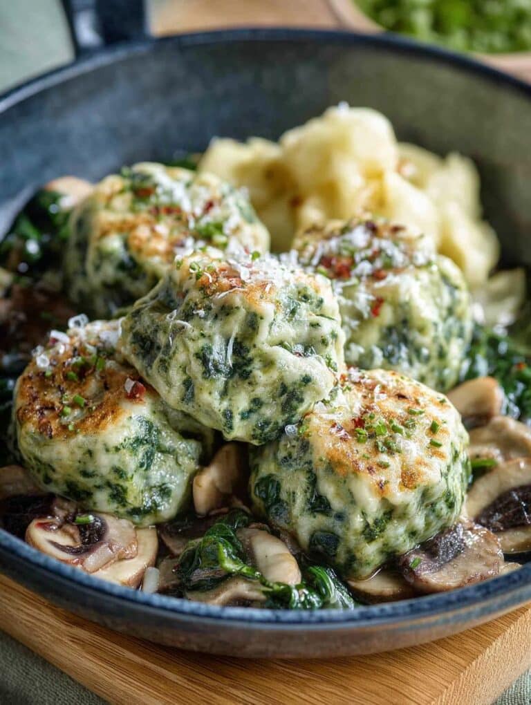 Proteinreiche Spinatknödel: Einfaches Rezept für gesunden Genuss
