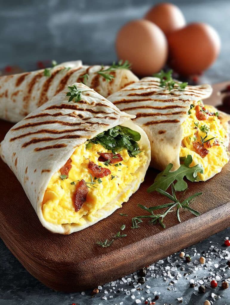 Rührei-Wraps Rezept: Schnell, einfach & gesund in unter 35 Minuten