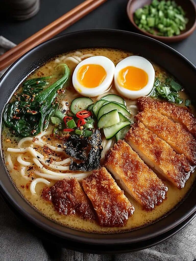 Miso Ramen mit Chicken Katsu: Besser als Takeout – Rezept & Zubereitung