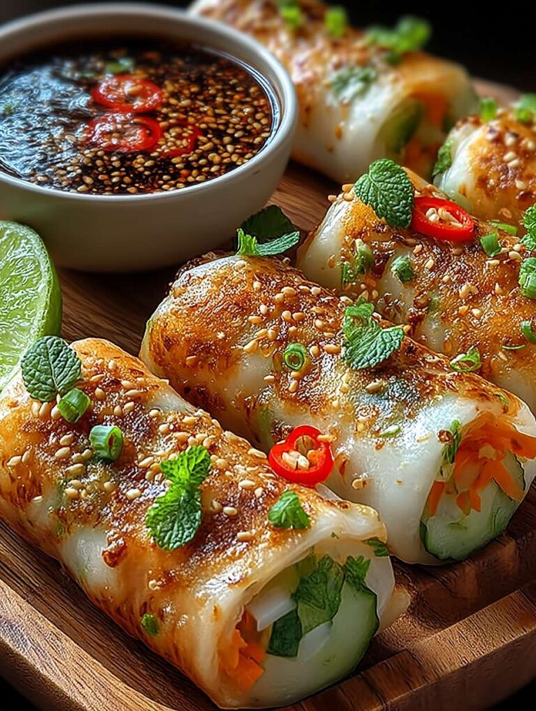 Knusprige Reispapier-Frühlingsrollen: Das schnelle & einfache Rezept für zuhause