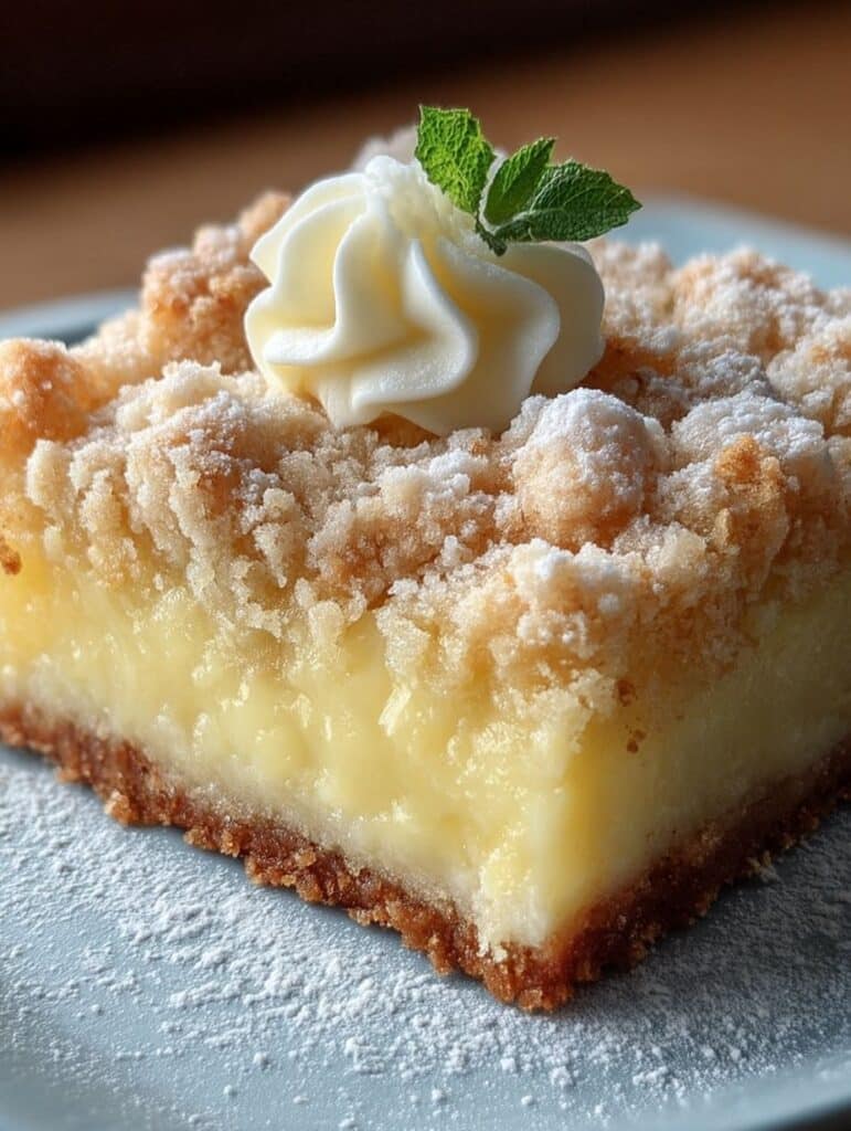 Vanillepudding-Streuselkuchen vom Blech: Blitzrezept für cremigen Genuss