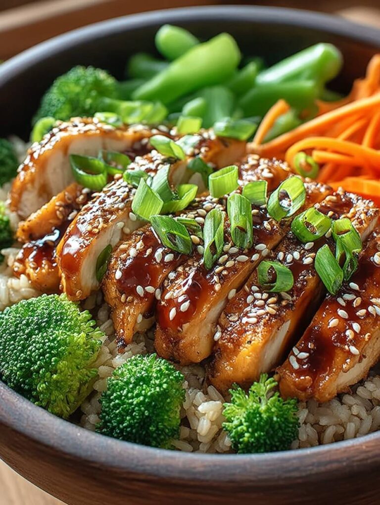 Teriyaki Chicken Bowl: Schnelles & Gesundes Rezept für Genießer