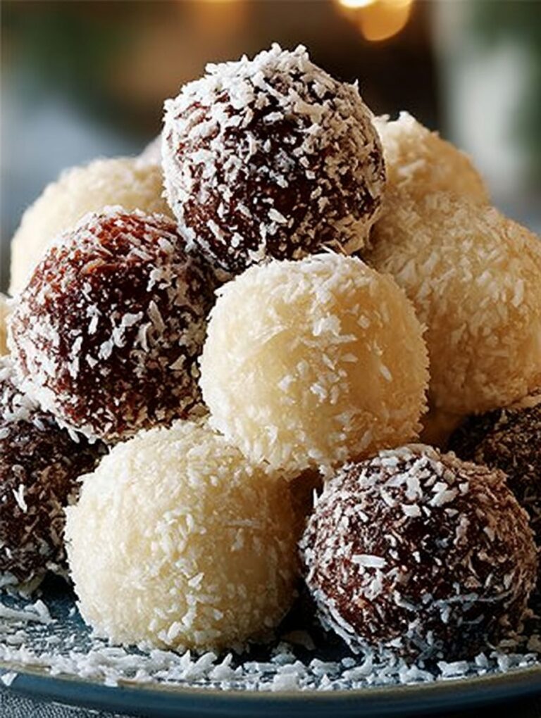 Blitzschnelle Weihnachtskugeln: 3-Zutaten-Rezept ohne Backen für perfekte Quark-Kokos-Kugeln