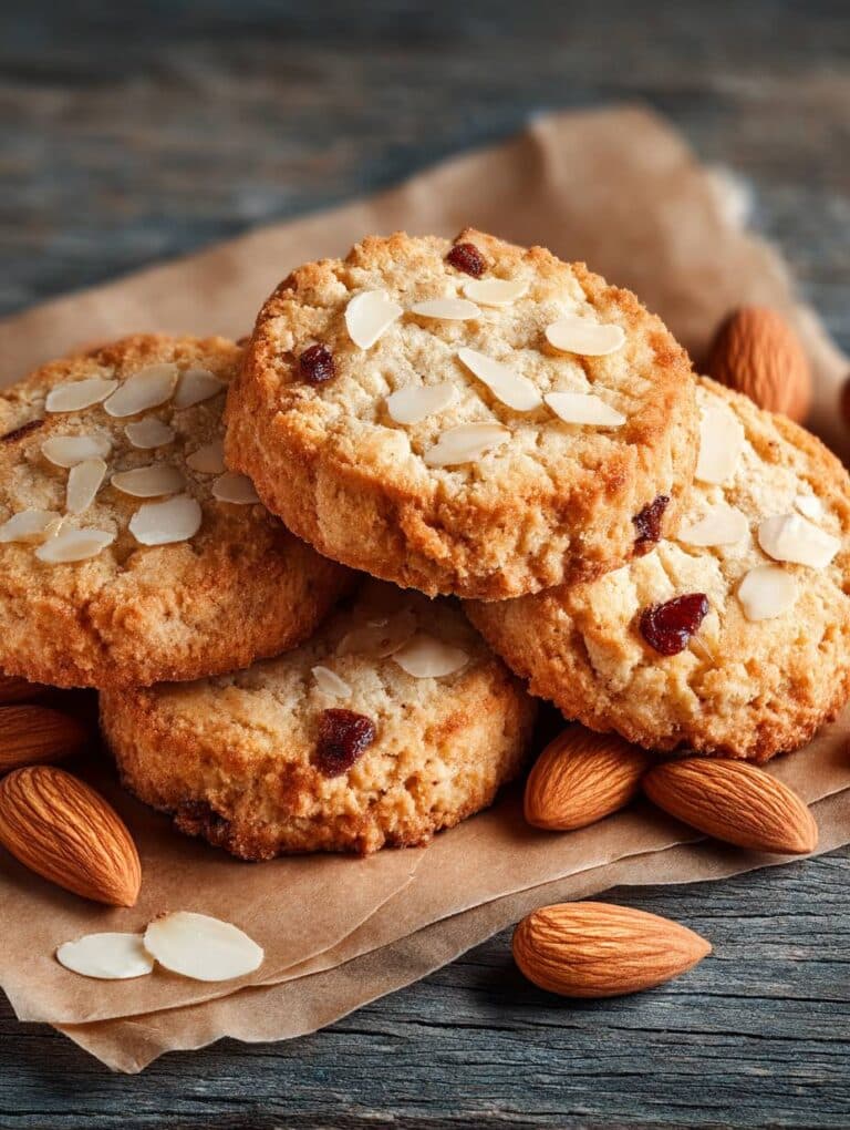 Schnelle Low Carb Mandel Frühstückskekse: Zuckerfrei & Einfach. Dein perfekter Morgen!