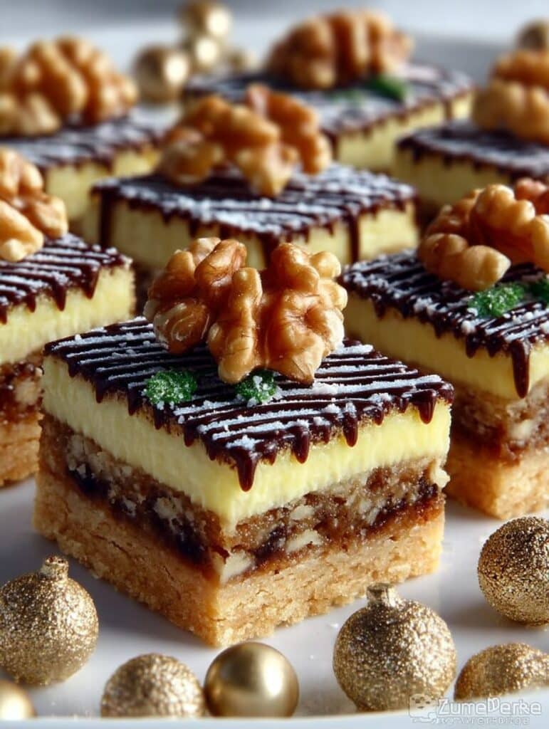 Mürbeteig-Nuss-Würfel: Einfaches Rezept für zarte Weihnachtsplätzchen