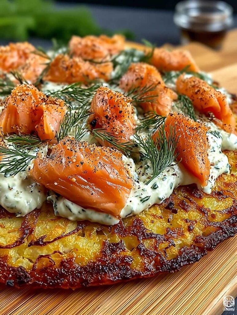 Kartoffelpizza mit Lachs: Raffiniert & Einfach – Dein Blitzrezept mit Suchmaschinen-Boost