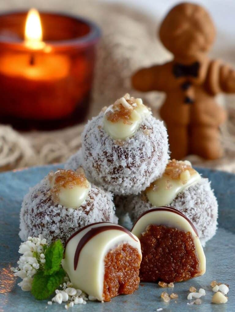 Einfache & Schnelle Spekulatius Marzipan Pralinen: Weihnachtliche Genussmomente, leicht gemacht