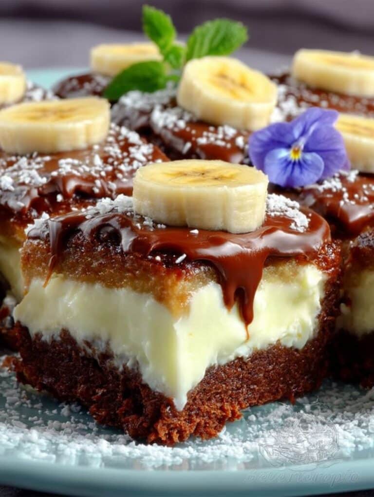 Saftiger Bananenkuchen: Einfaches & Schnelles Rezept (Affenschnitten)