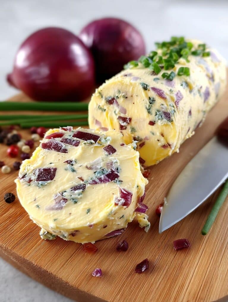 Hausgemachte Zwiebelbutter: Einfach, vielseitig & perfekt zum Grillen