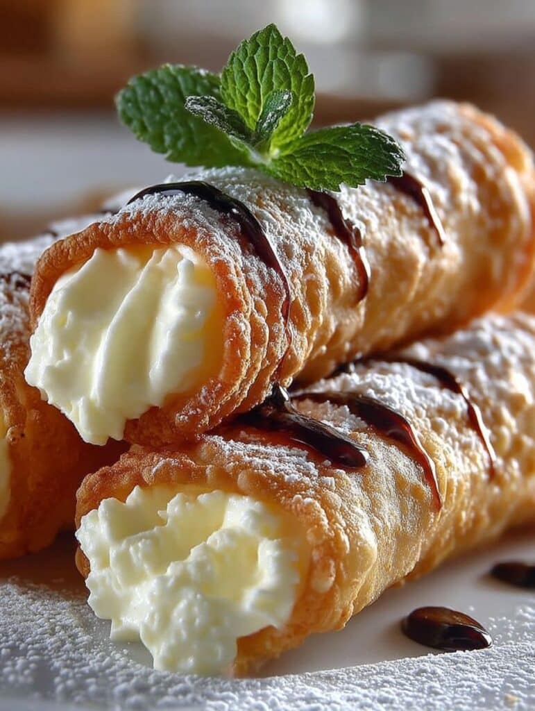 Cannoncini Rezept: Italienische Creme & Knusprigkeit Hausgemacht