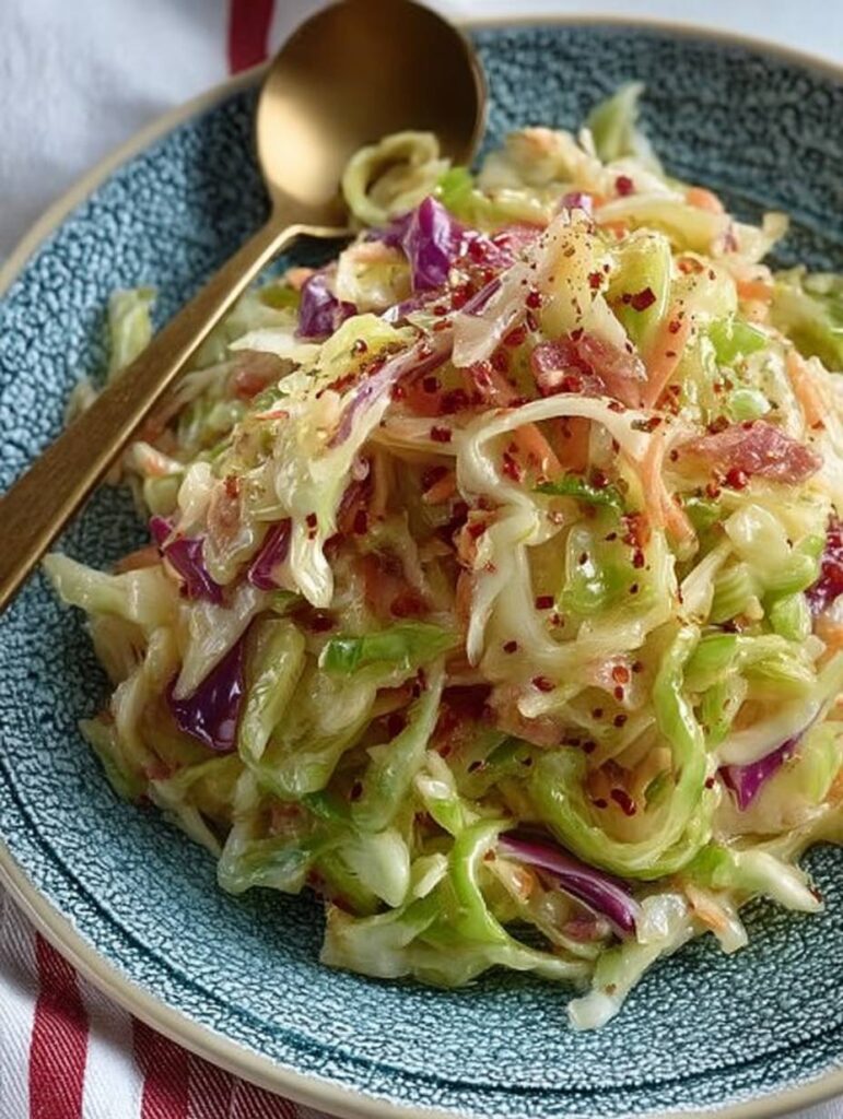 Knackiger Krautsalat Rezept: Schnelle Zubereitung mit frischem Weißkohl & Karotten