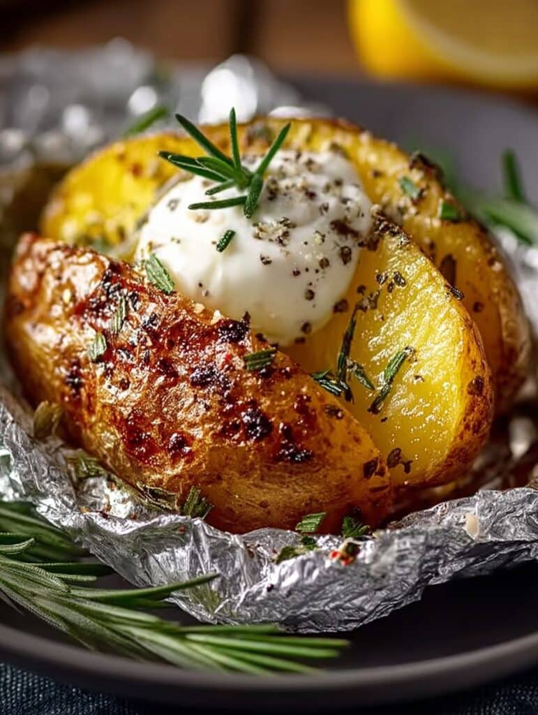 Perfekte Ofenkartoffel: Knusprig & Cremig – Einfaches Rezept für Genussmomente