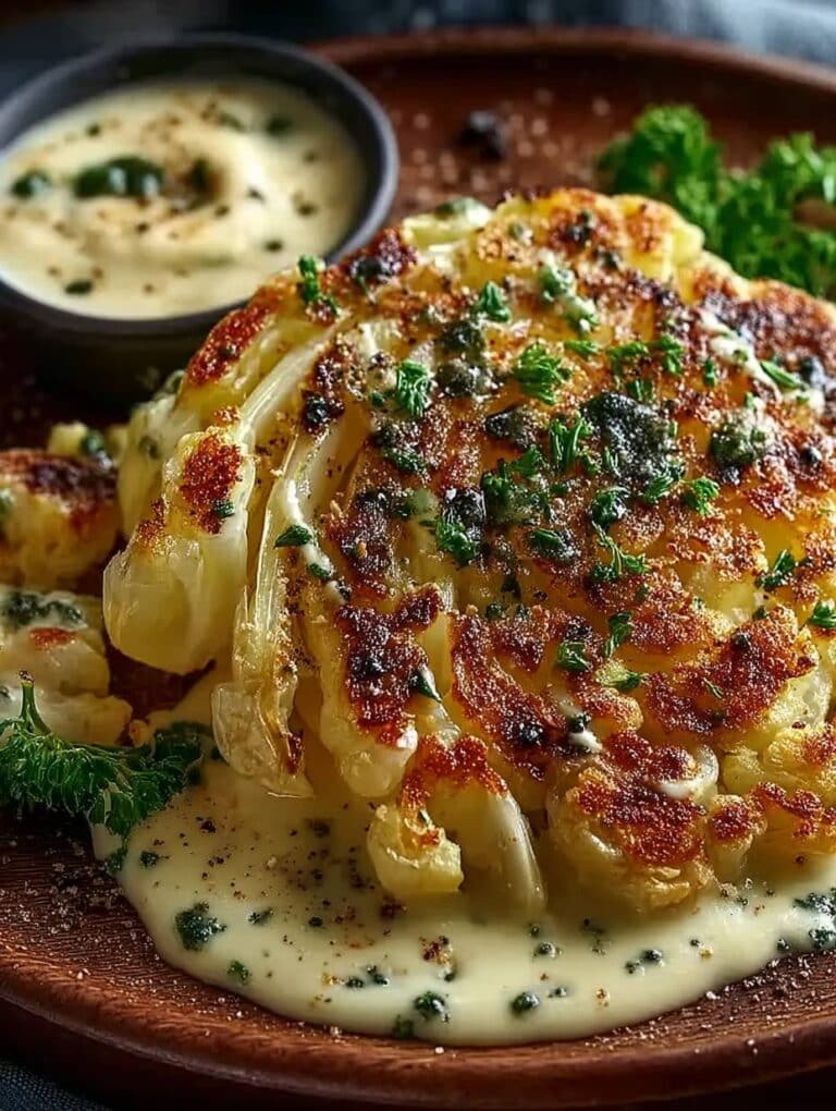 Überbackener Spitzkohl mit cremiger Sauce: Einfach, schnell und gesund