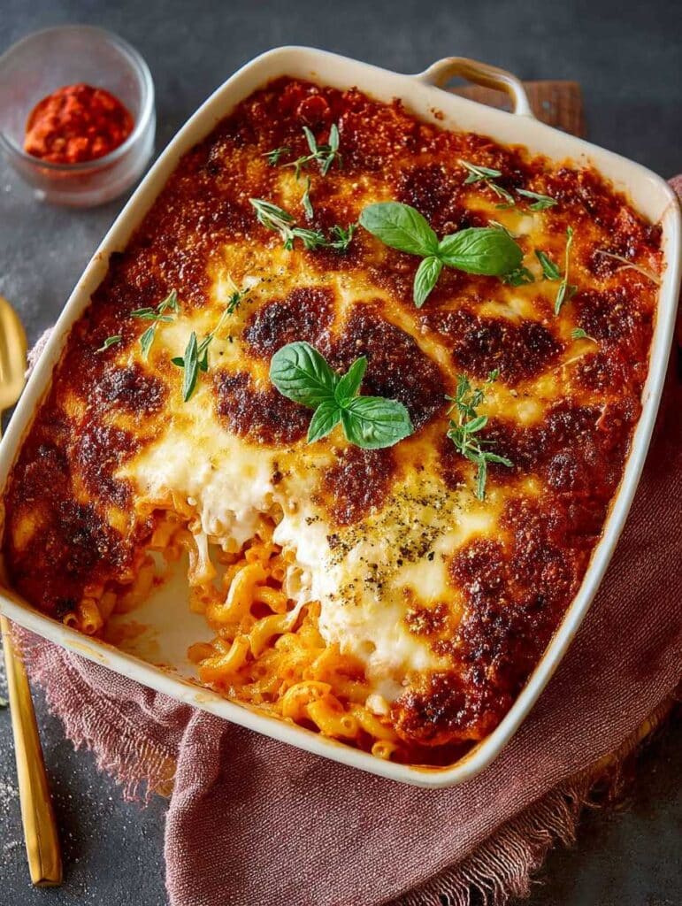 Makkaroni Auflauf alla Mamma: Einfach, Cremig & Familienfreundlich | Rezept mit Hühnchen & Käse