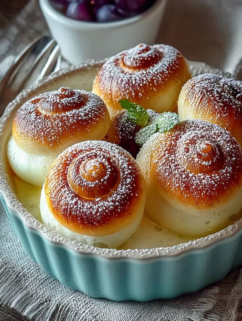 Puddingschnecken Rezept: Saftig, cremig & kinderleicht backen