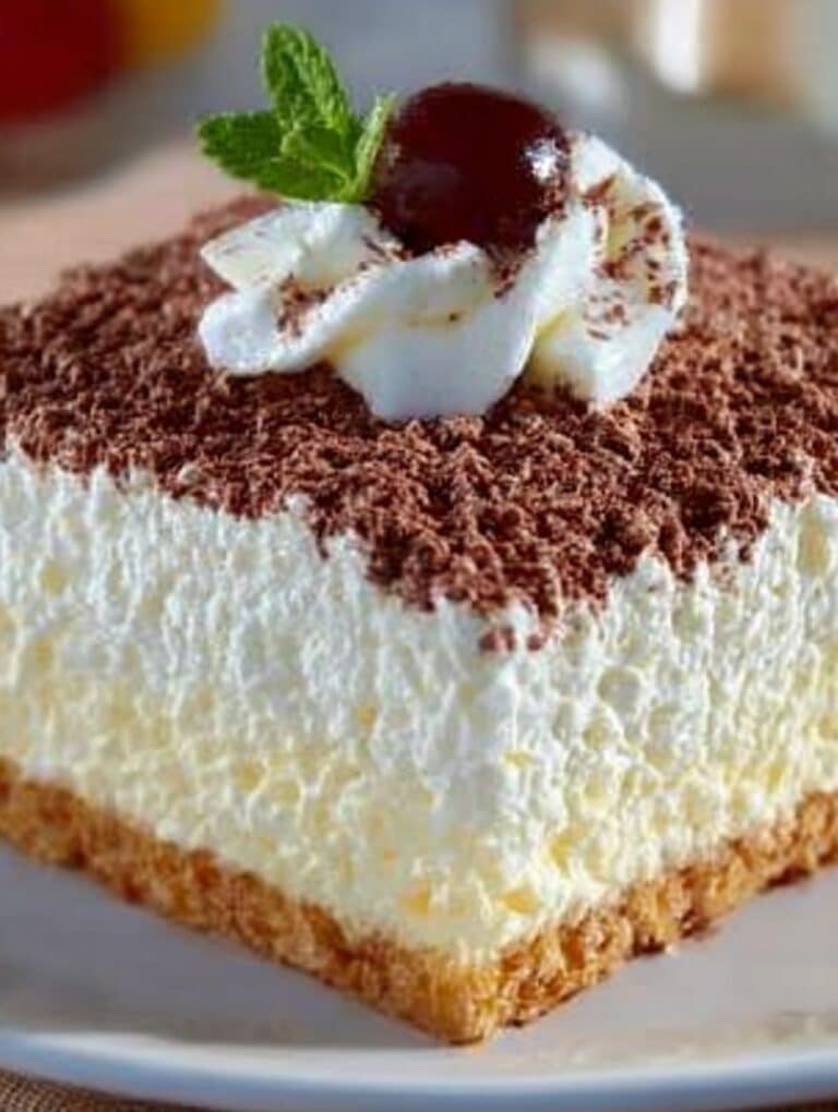 Schneller Schaumkuchen ohne Backen: Cremiges Dessert in 10 Minuten