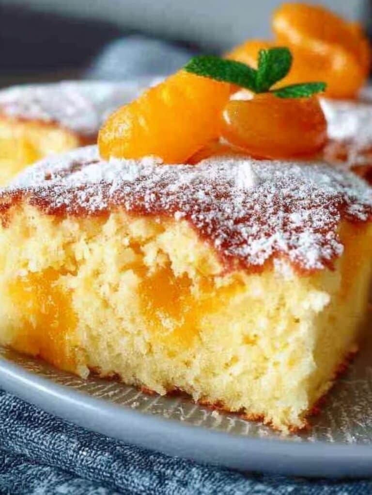 Ruck Zuck Buttermilchkuchen mit Mandarinen: Saftig, Schnell & Einfach